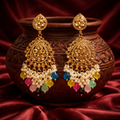 Rang Mahal Chandbali Earrings
