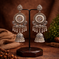 Meher Premium Oxidised Earrings