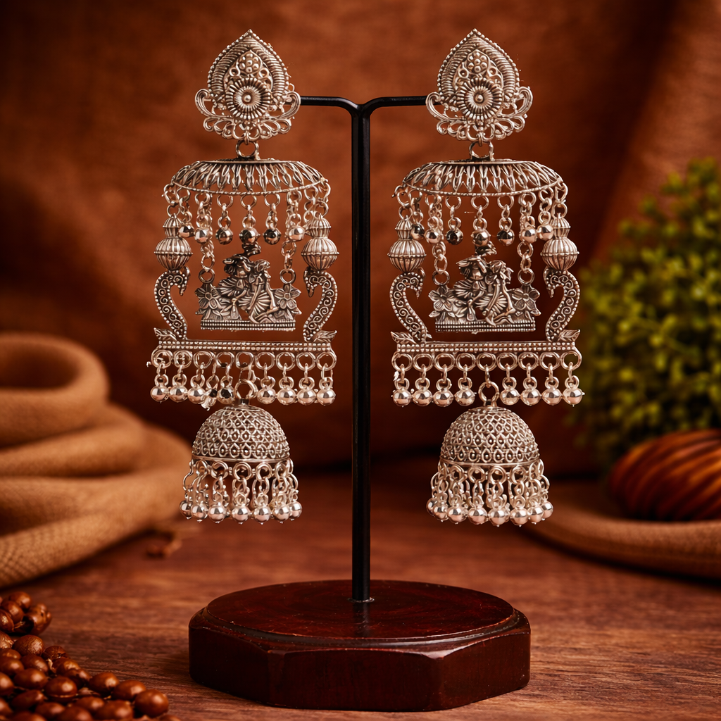 Radha Krishna Temple Jhumka