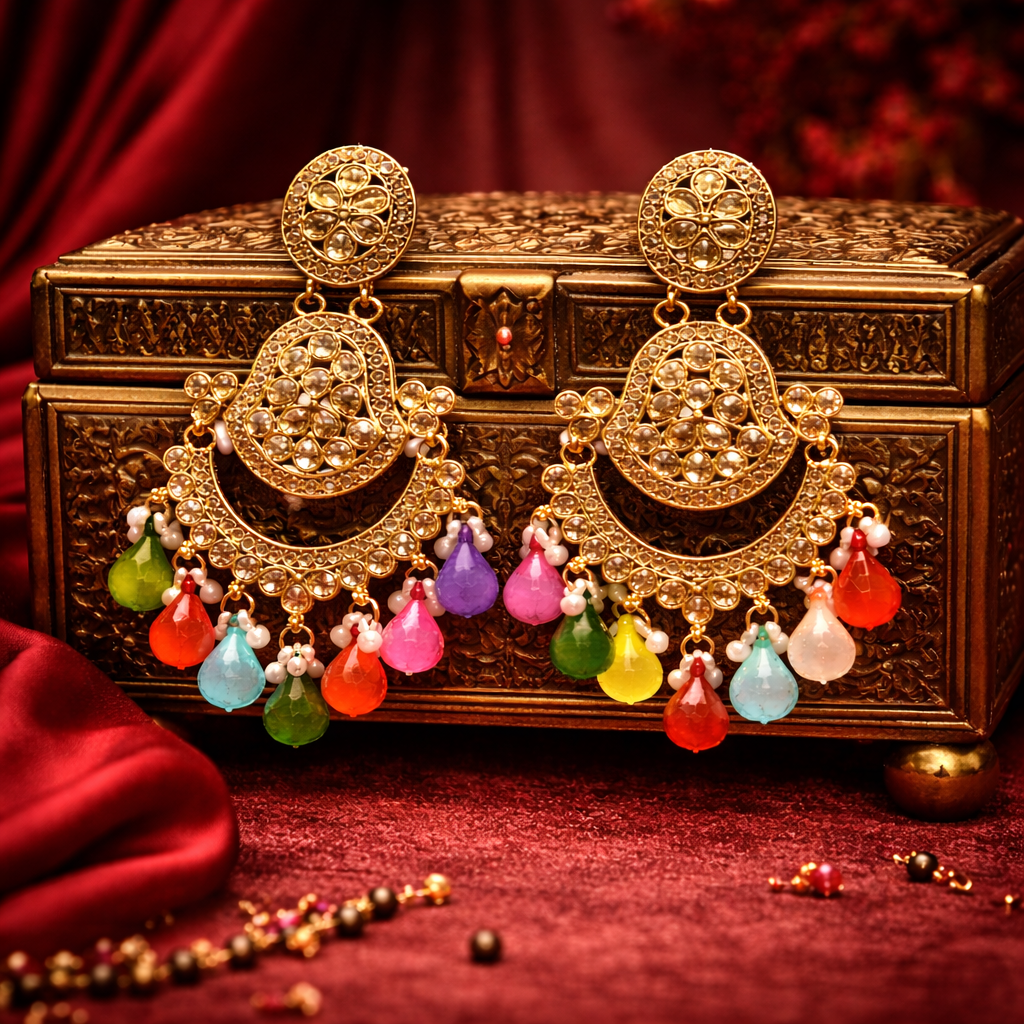 Siya Premium Chandbali Earring