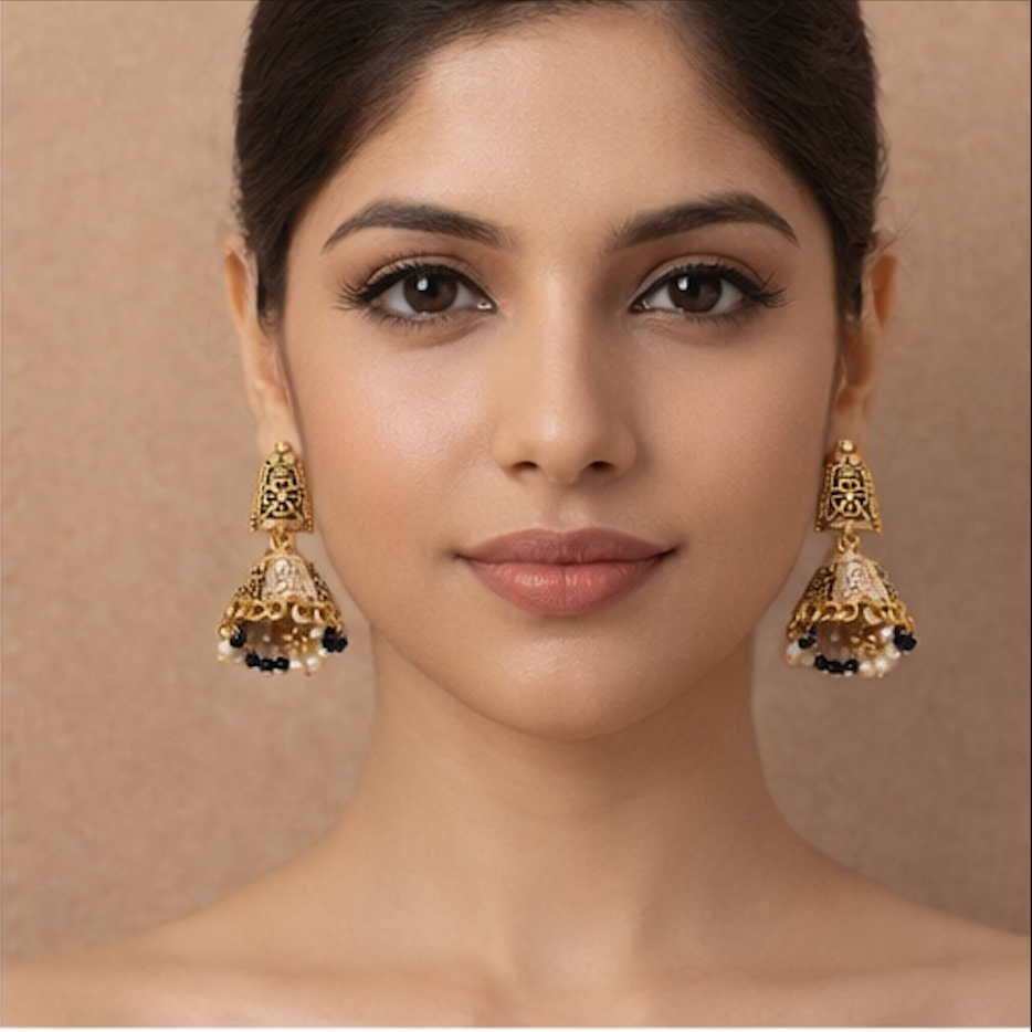 Rangriti Royal Jhumkas