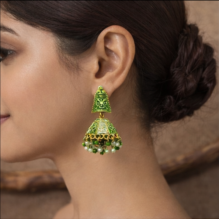Rangriti Royal Jhumkas
