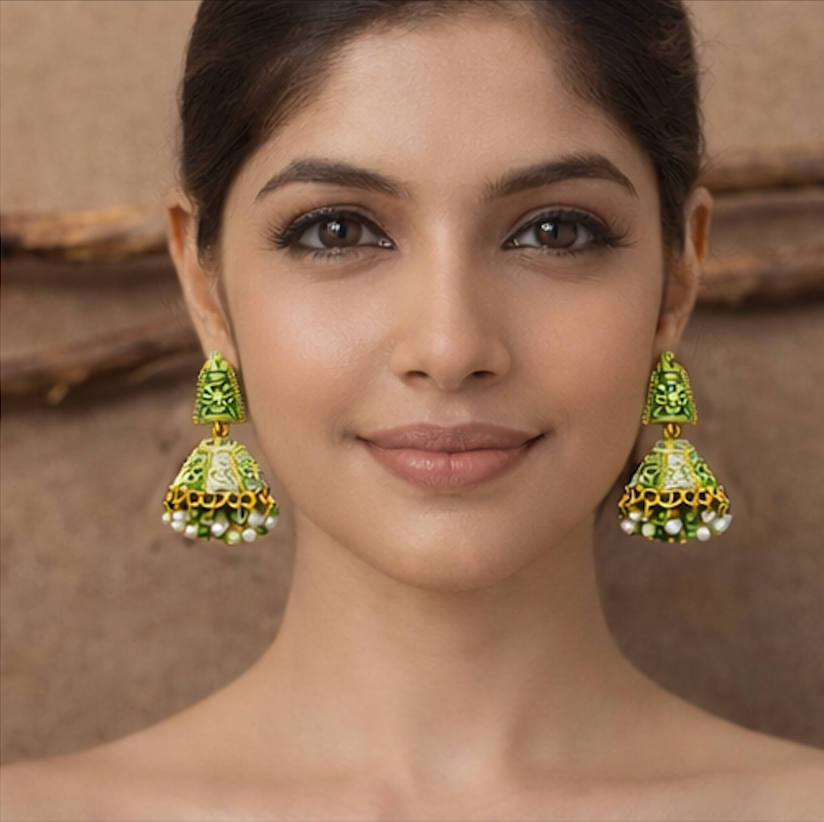 Rangriti Royal Jhumkas