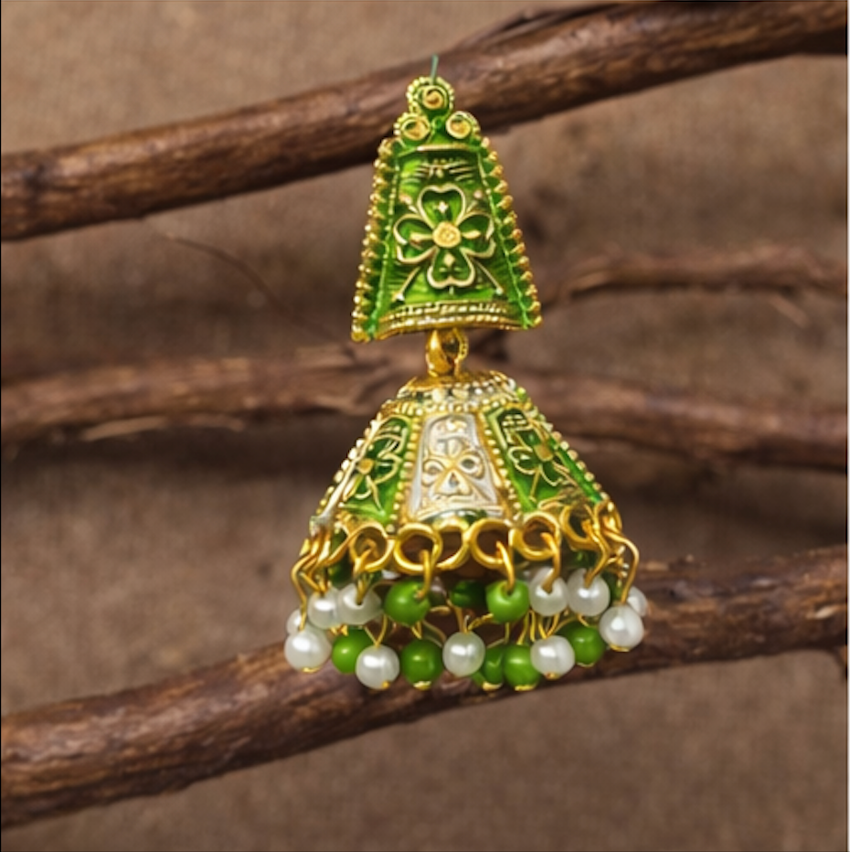 Rangriti Royal Jhumkas