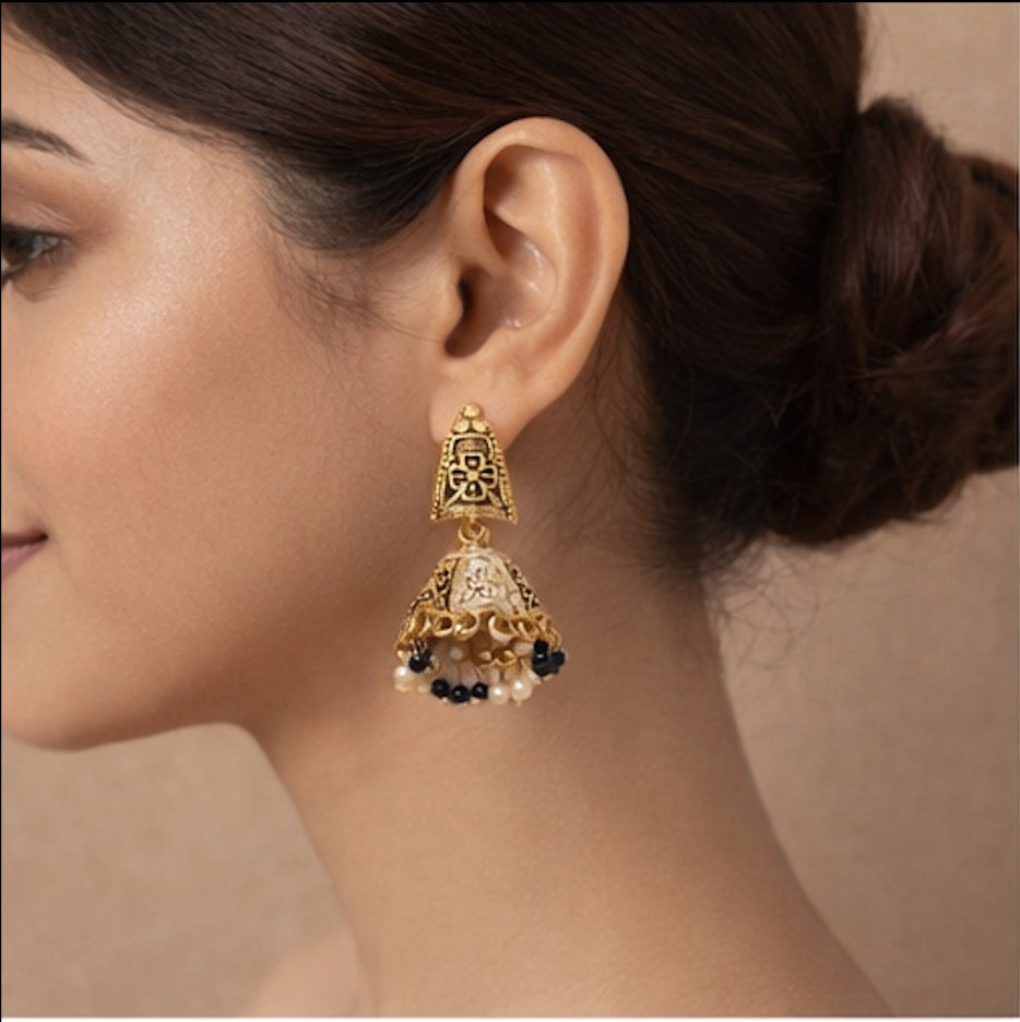 Rangriti Royal Jhumkas