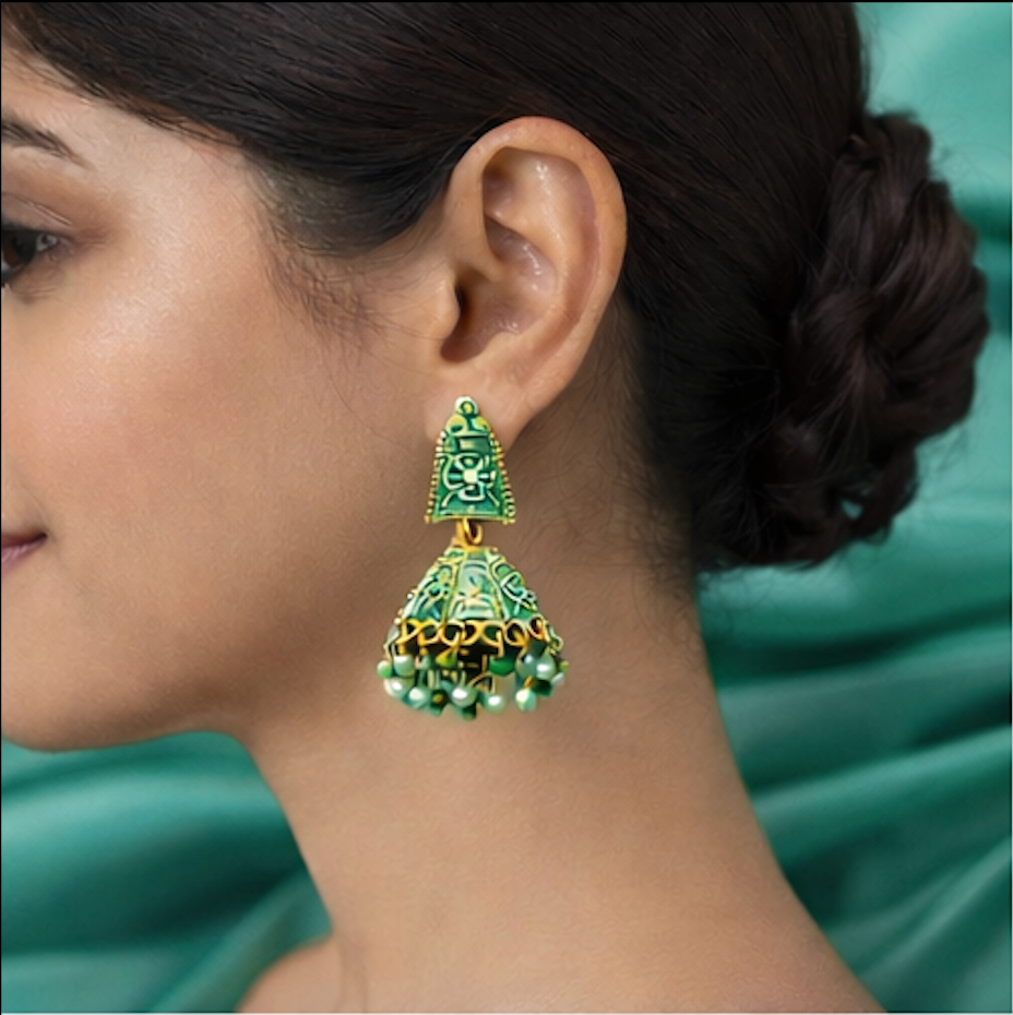 Rangriti Royal Jhumkas