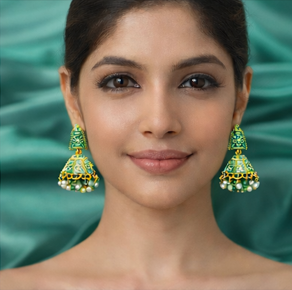 Rangriti Royal Jhumkas