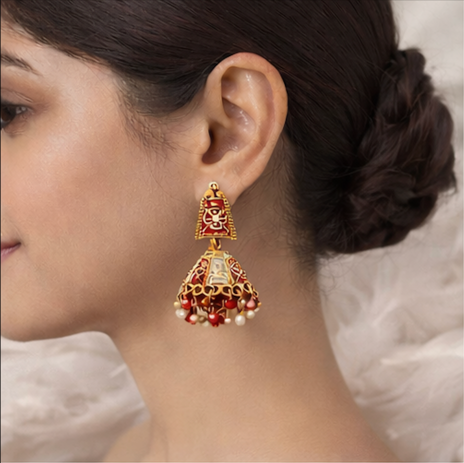 Rangriti Royal Jhumkas