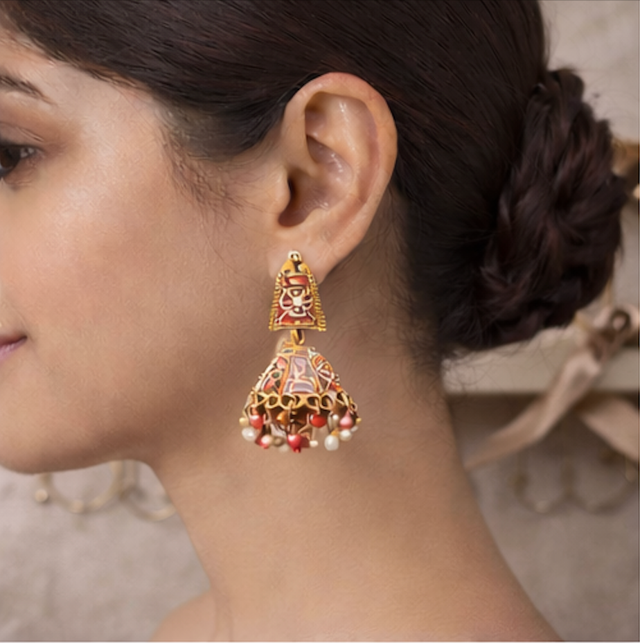 Rangriti Royal Jhumkas