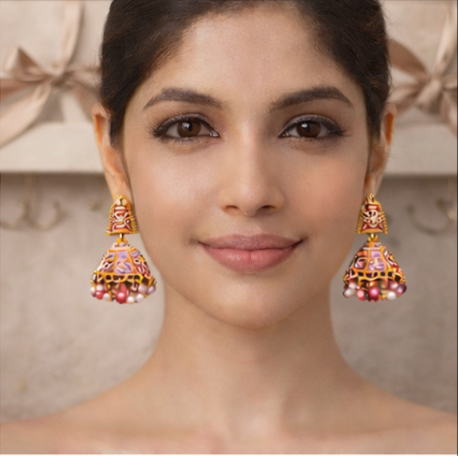 Rangriti Royal Jhumkas