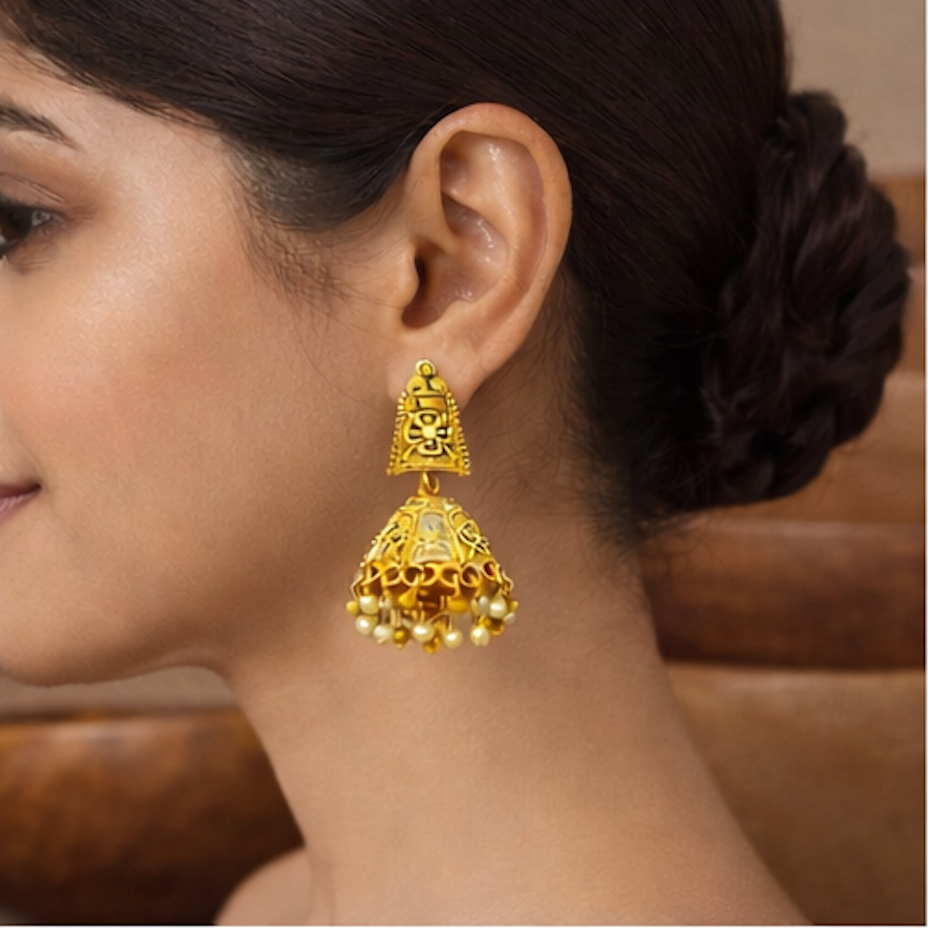 Rangriti Royal Jhumkas