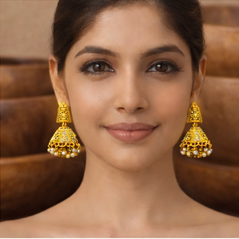 Rangriti Royal Jhumkas