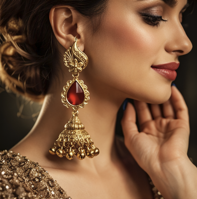 Ruhani Premium kashmiri Earring