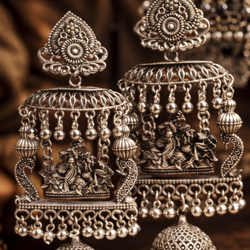 Radha Krishna Temple Jhumka