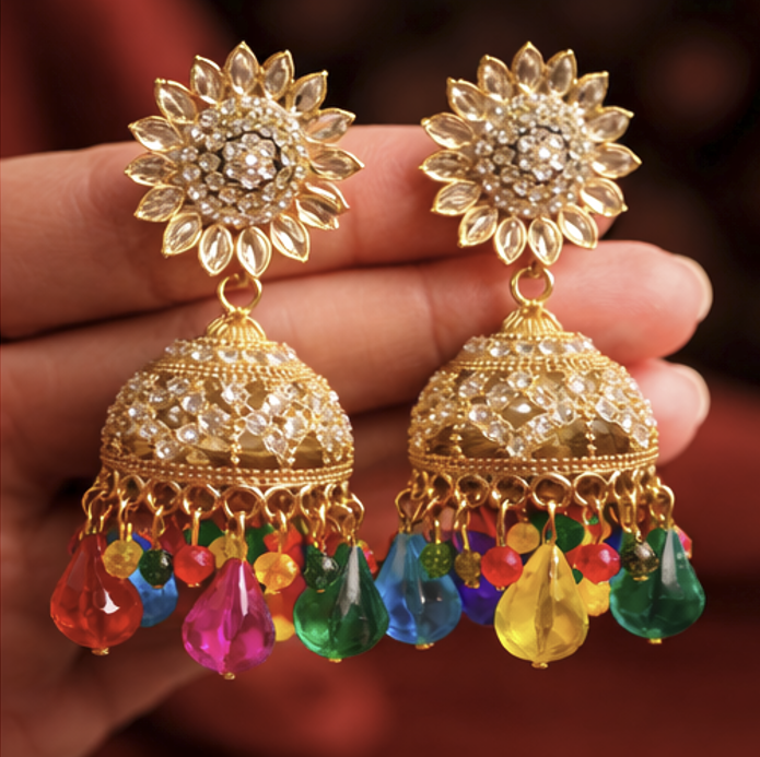 Gulrang Premium Jhumka