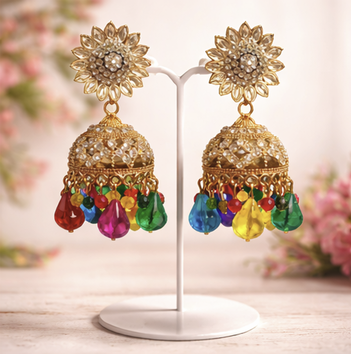 Gulrang Premium Jhumka