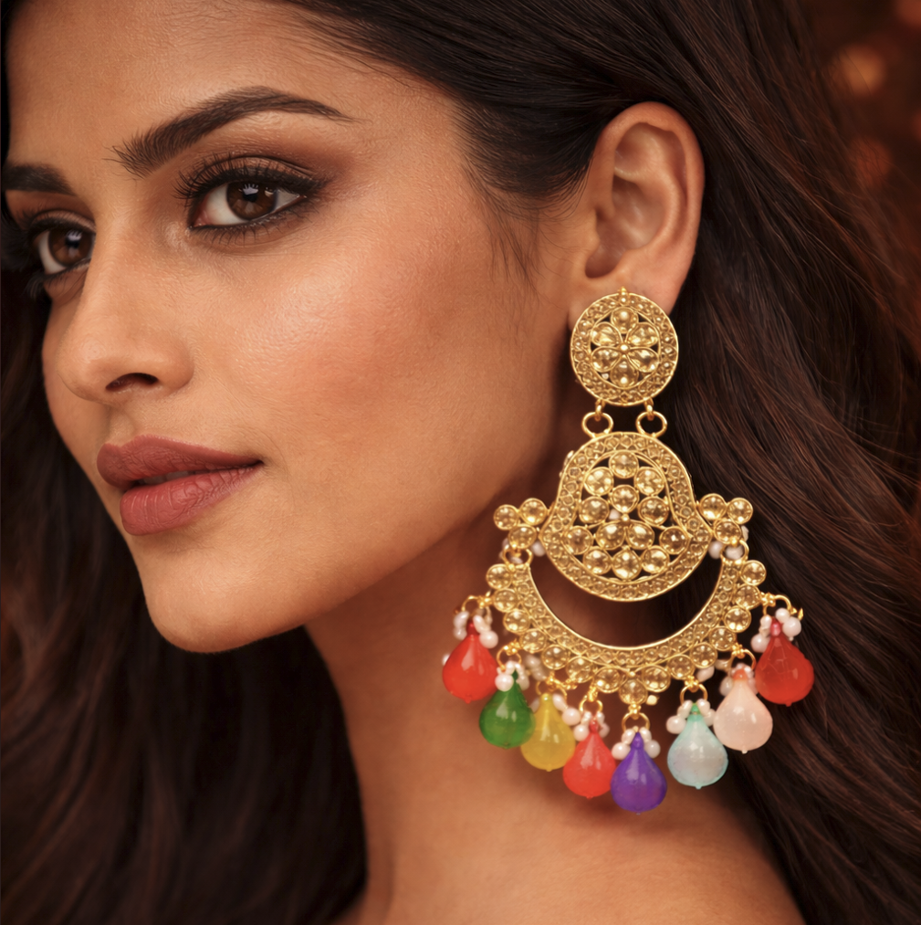 Siya Premium Chandbali Earring