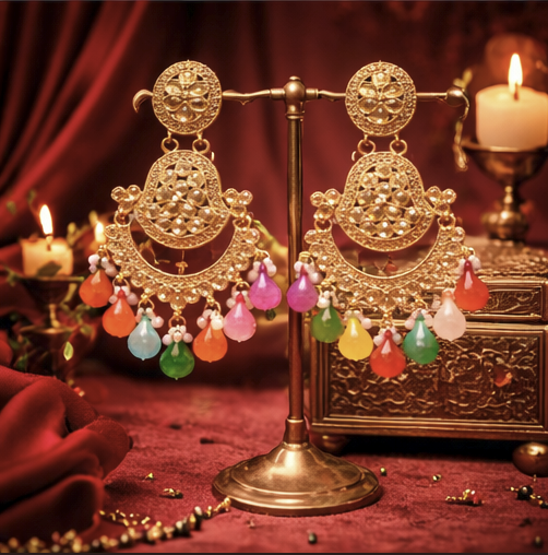 Siya Premium Chandbali Earring